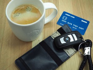 Калъф за ключове, блокиращо радио вълни 1222119